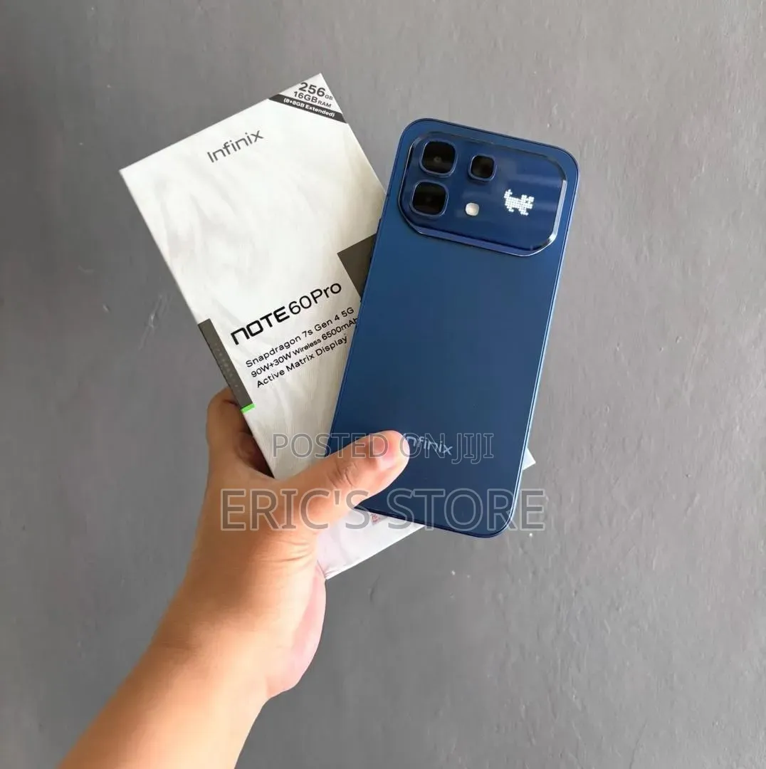 New Infinix Note 60 Pro 256 GB Blue