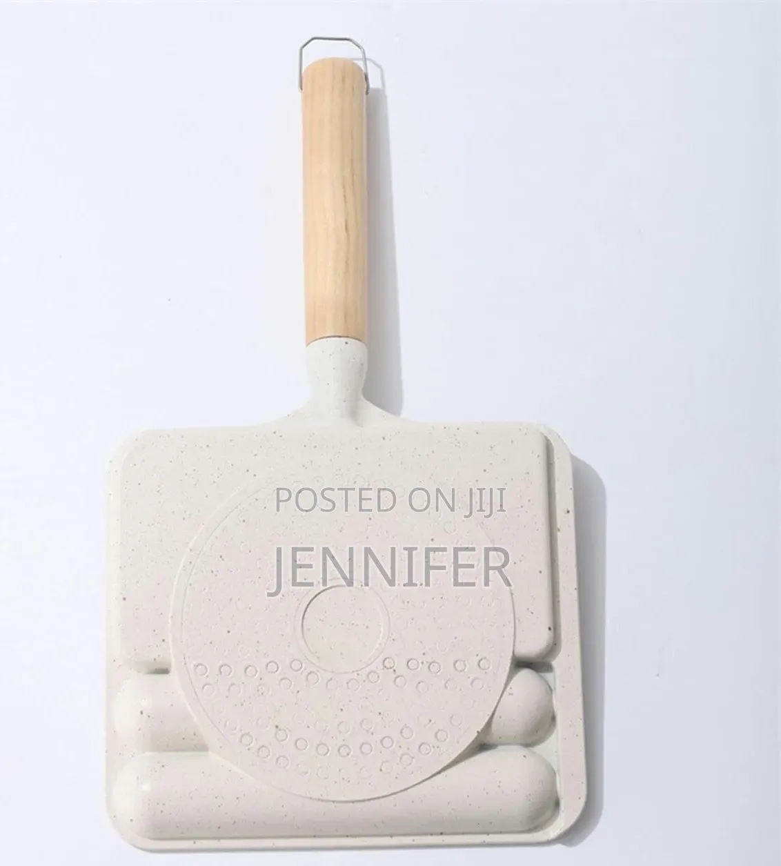 3-in-1 Partitioned Non-Stick Breakfast Frying Pan