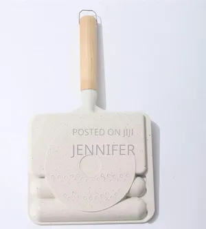 3-in-1 Partitioned Non-Stick Breakfast Frying Pan