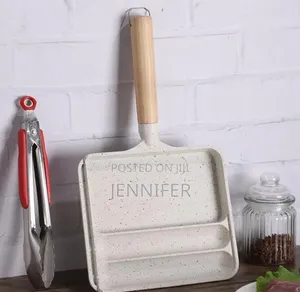 3-in-1 Partitioned Non-Stick Breakfast Frying Pan