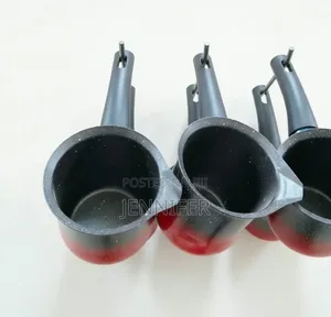 1pcs Red-and-Black Gradient Turkish Coffee Pot