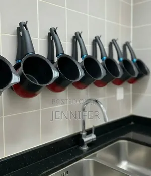 1pcs Red-and-Black Gradient Turkish Coffee Pot
