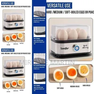 Sonifer Electric Egg Boiler and Steamer (200W)