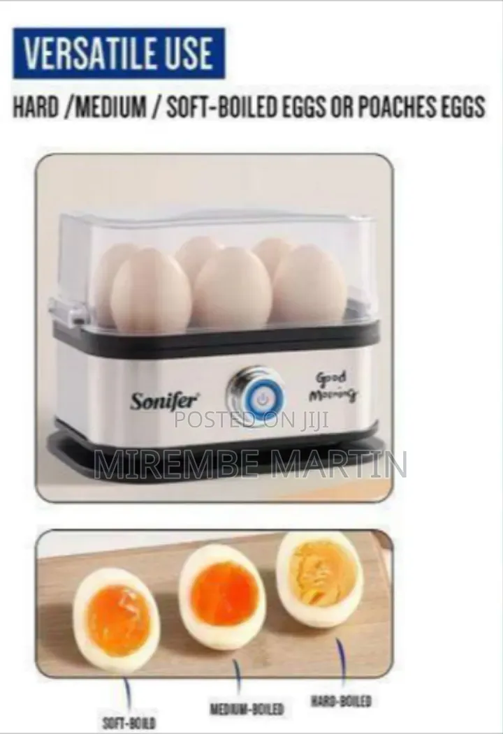Sonifer Electric Egg Boiler and Steamer (200W)
