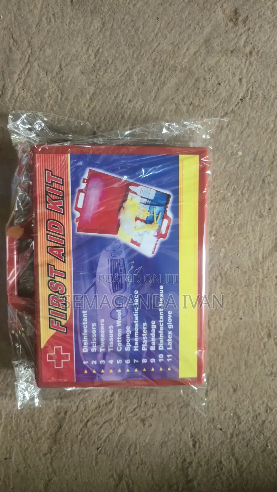 Car First Aid Box Equipped