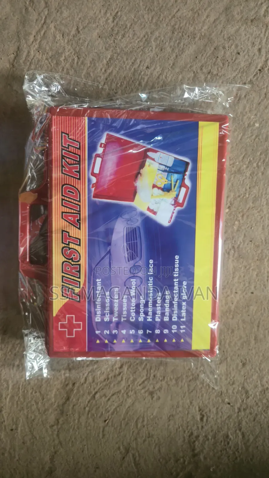 Car First Aid Box Equipped