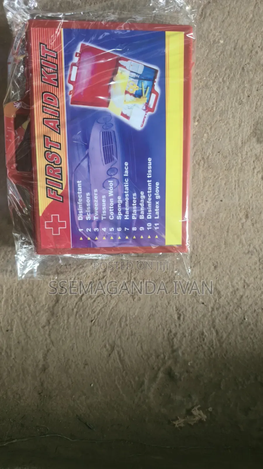 Car First Aid Box Equipped