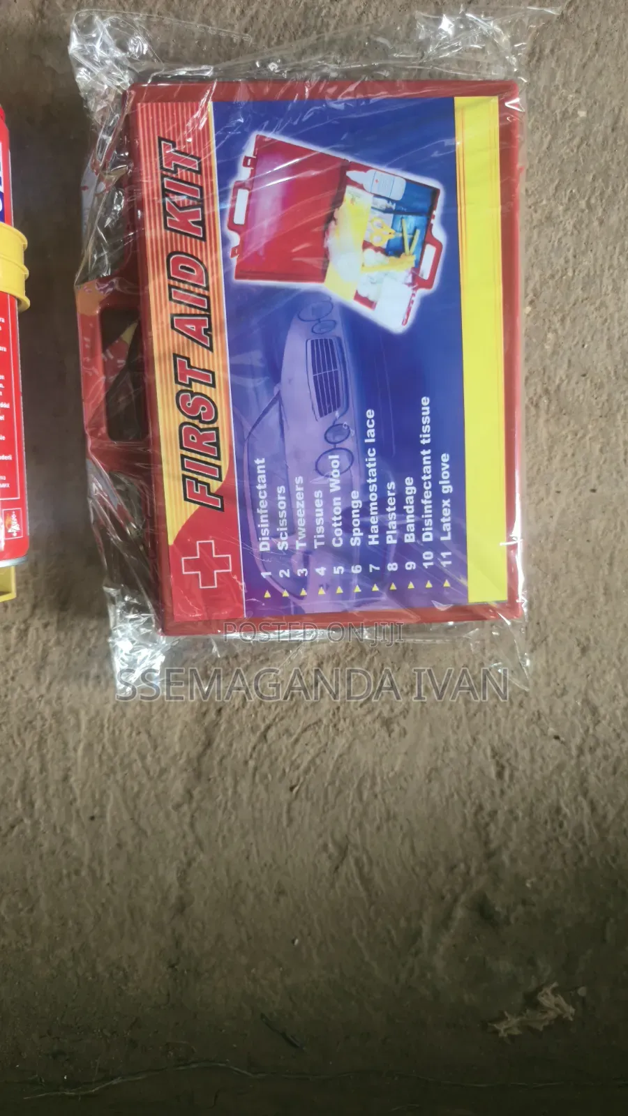 Car First Aid Box Equipped