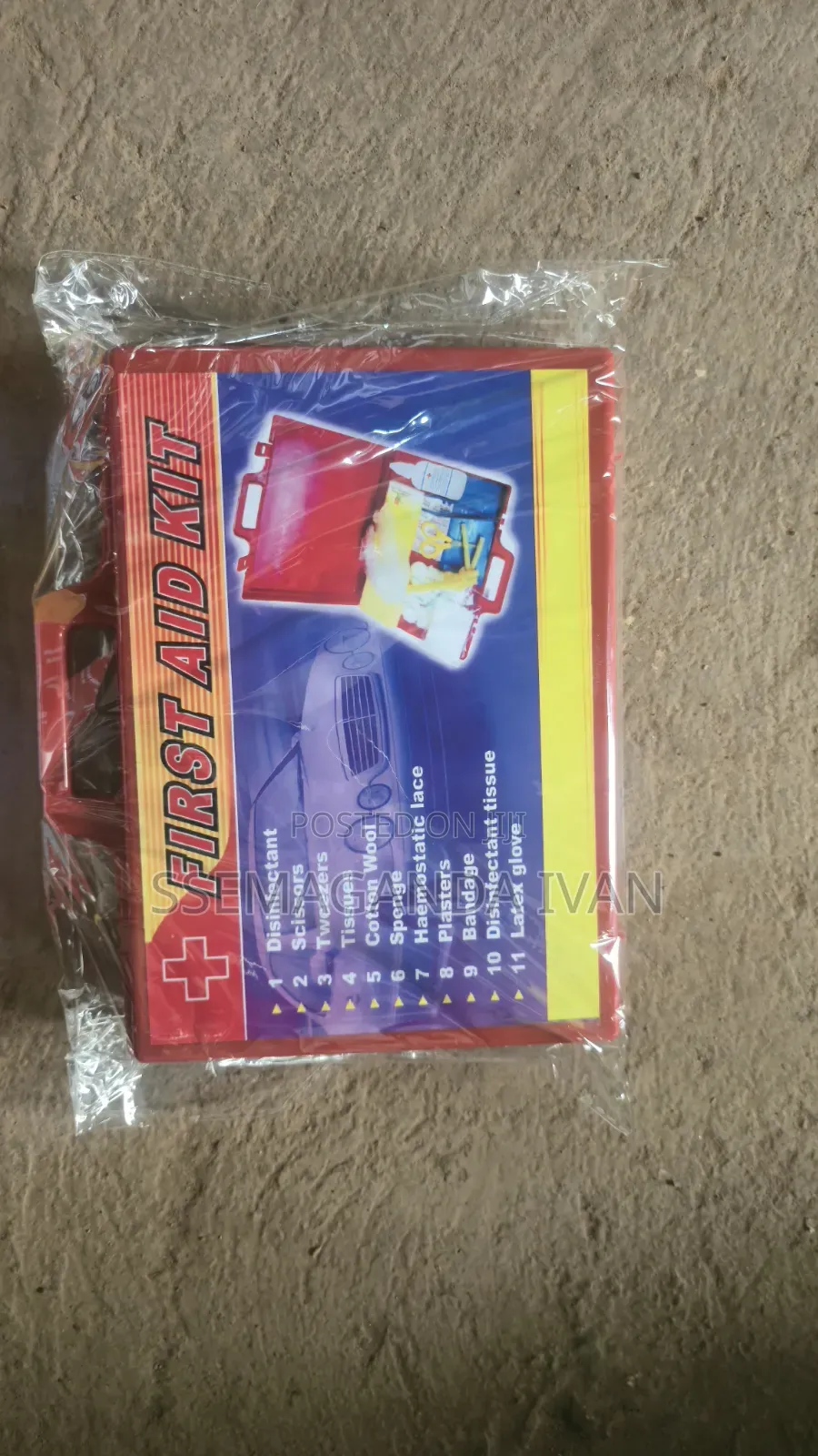 Car First Aid Box Equipped