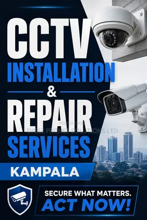 Professional CCTV Installation & Repair Services in Kampala.