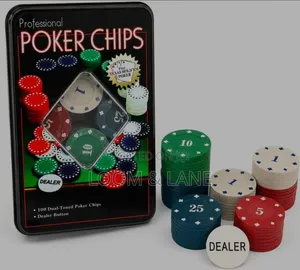 100 PCS Professional Poker Chips Set
