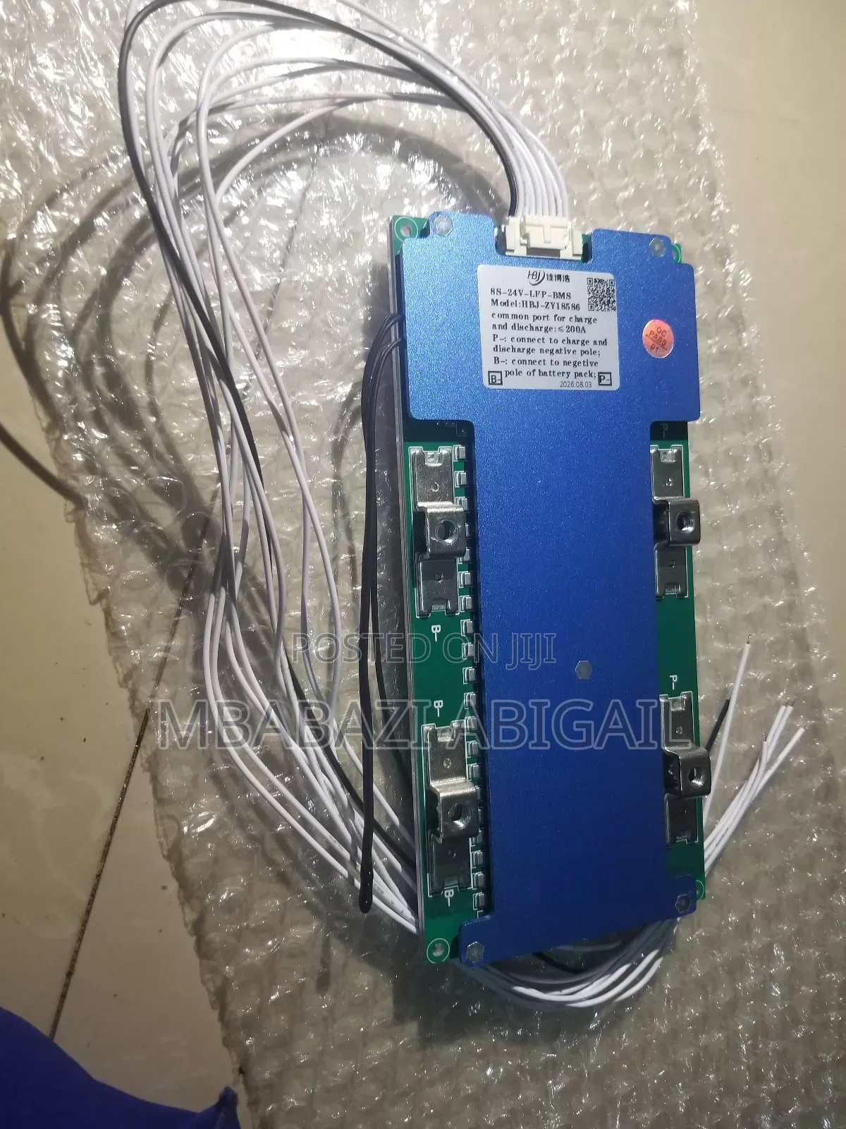 Hardware 8s-24v-LFP-Bms(29.2v, 200a)