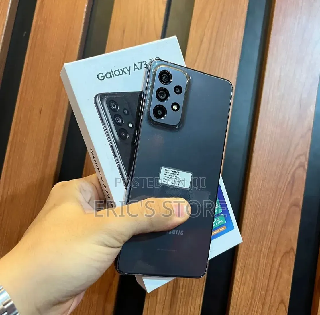 New Samsung Galaxy A73 5G 256 GB Black