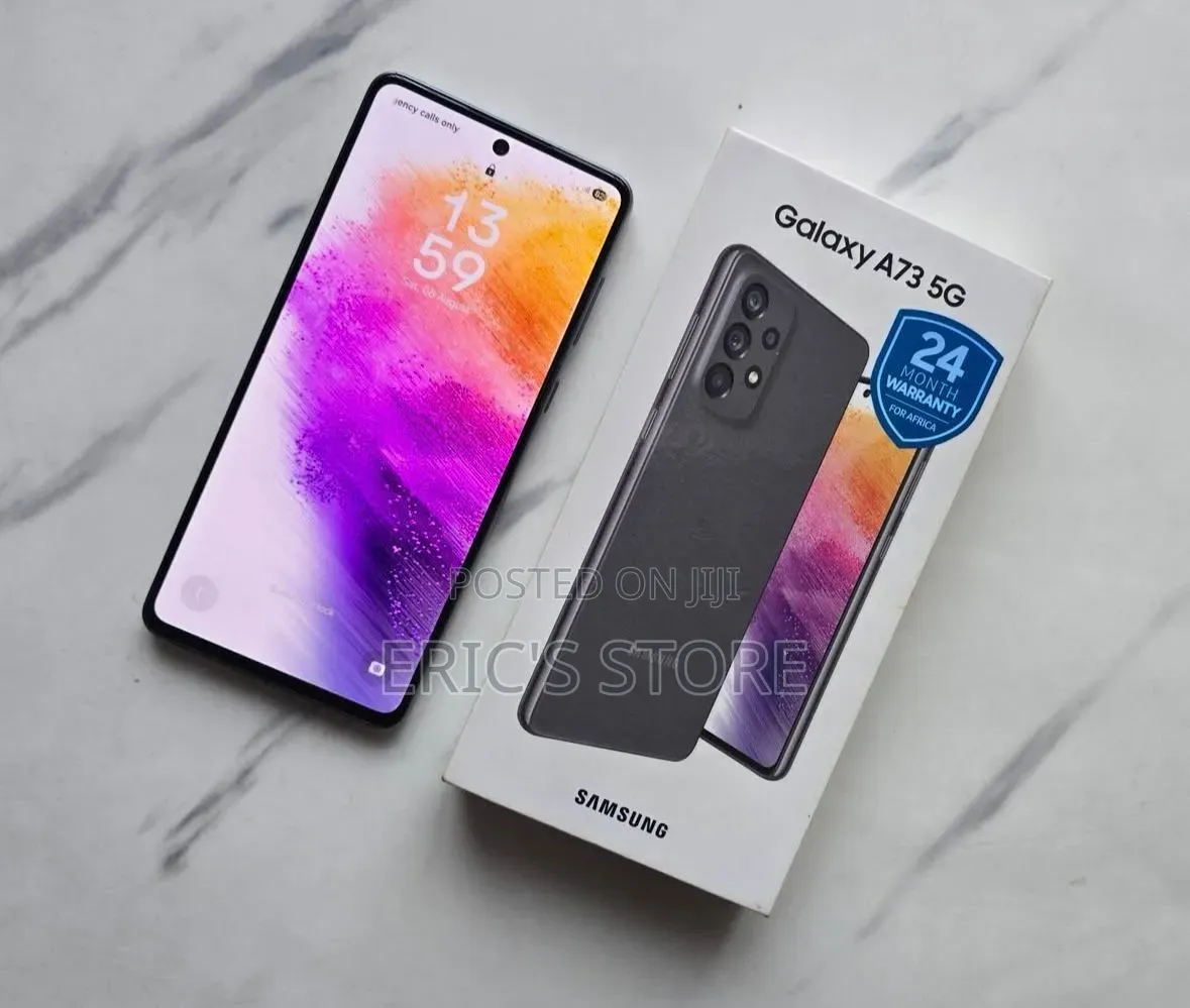 New Samsung Galaxy A73 5G 256 GB Black