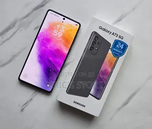 New Samsung Galaxy A73 5G 256 GB Black