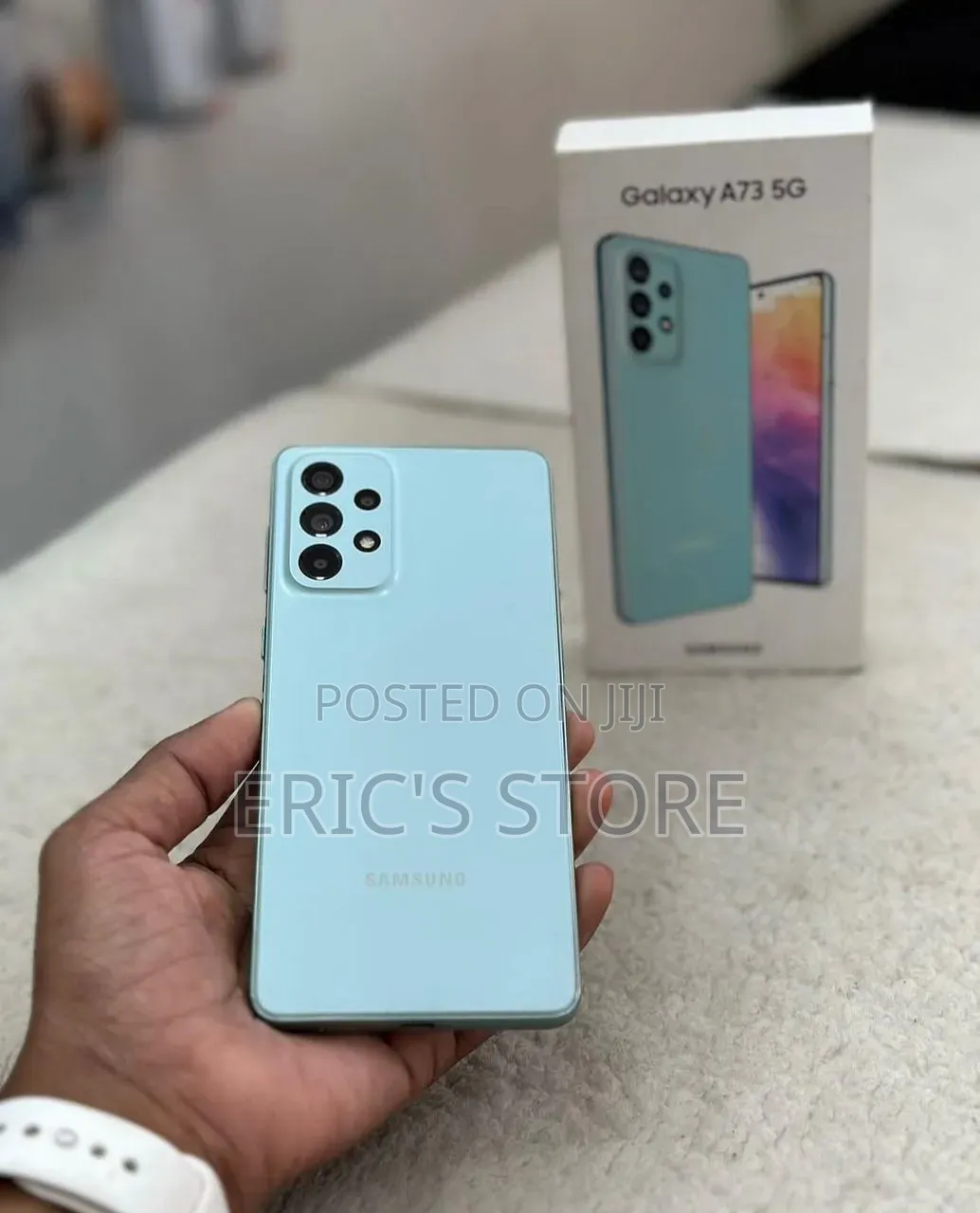 New Samsung Galaxy A73 5G 256 GB Green