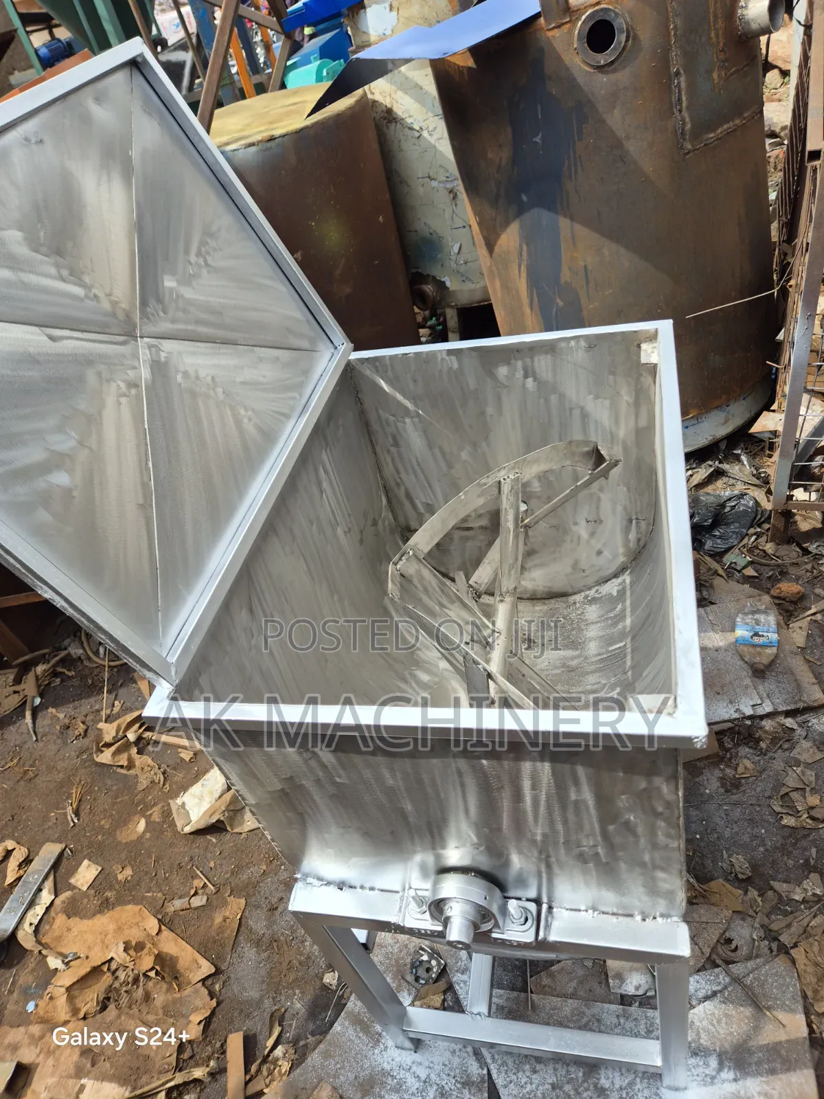 Electrical Stainless Steel Feeds Mixer