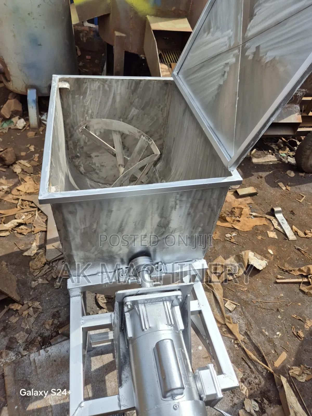 Electrical Stainless Steel Feeds Mixer