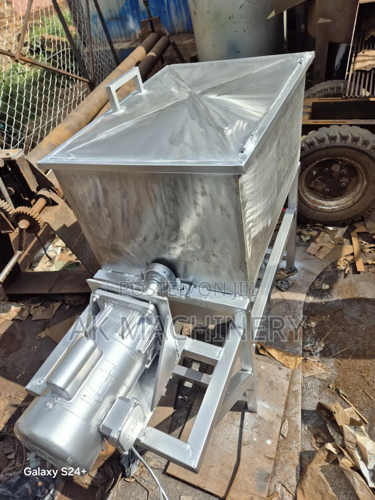 Electrical Stainless Steel Feeds Mixer