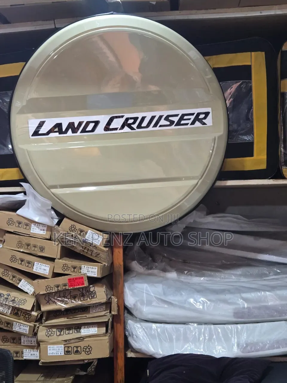 Landcruiser Hardtop/ Pickup FJ75- FJ78 Rear Spare Tyre Cover