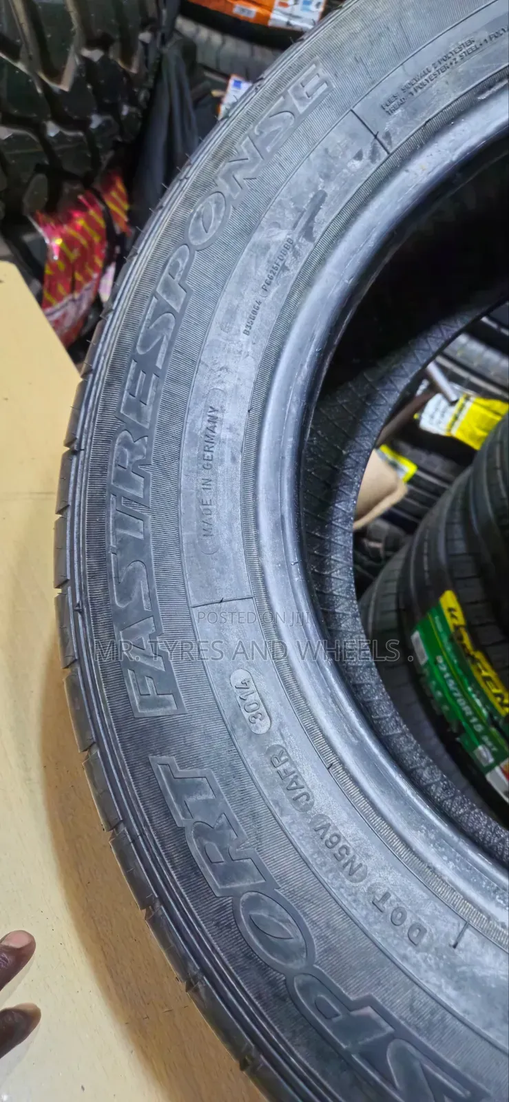 215 65 R16 Dunlop Its New, Strong and a Warranty of 5years.