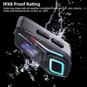 K08 Motorcycle Helmet Wireless Earphone