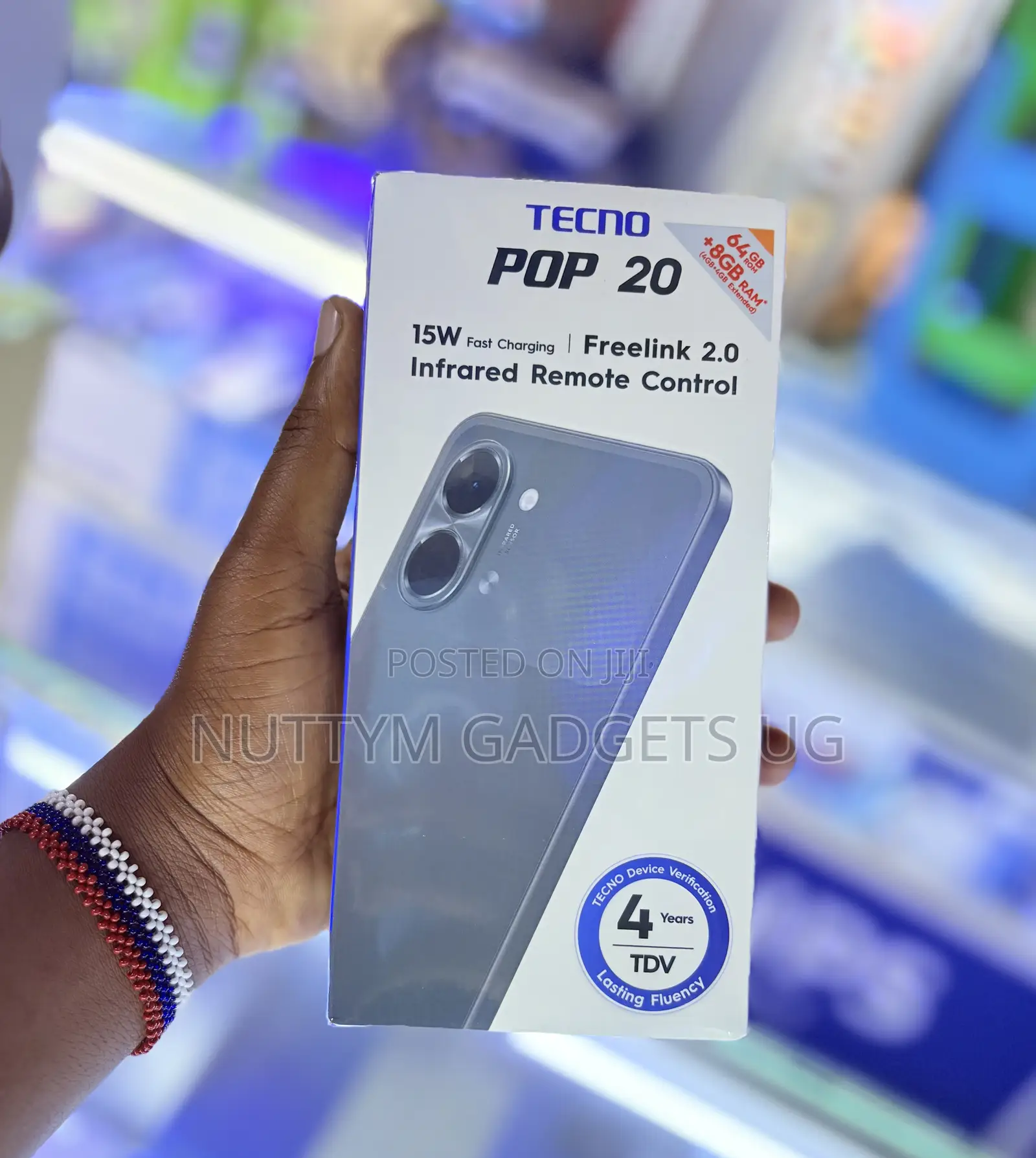 New Tecno Pop 20 64 GB Black