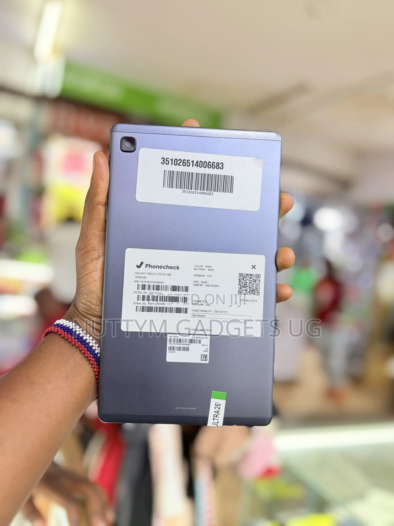 Samsung Galaxy Tab A7 Lite 64 GB Gray