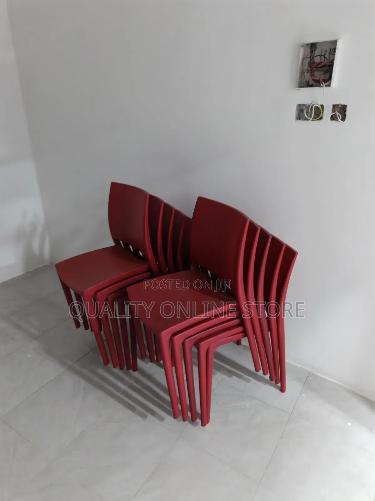 Red Portable Plastic Chairs Plastic Chairs