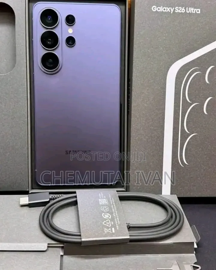 New Samsung Galaxy S26 Ultra 5G 1 TB Purple