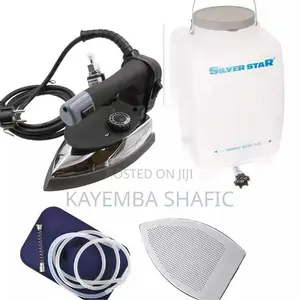 Silver Star ES-300 Gravity Feed Industrial Steam Iron Set