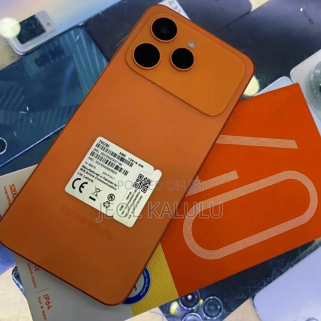 New Tecno Spark 40 256 GB Orange