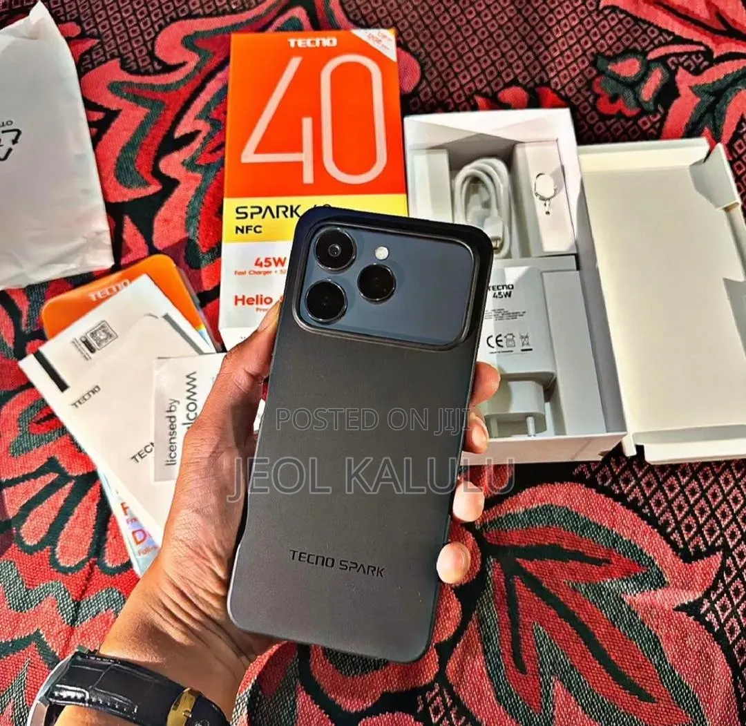 New Tecno Spark 40 256 GB Gray
