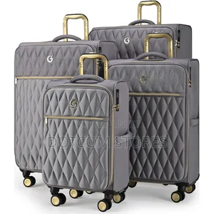 Goby London Crown Victoria 4-Piece Softside Luggage Set