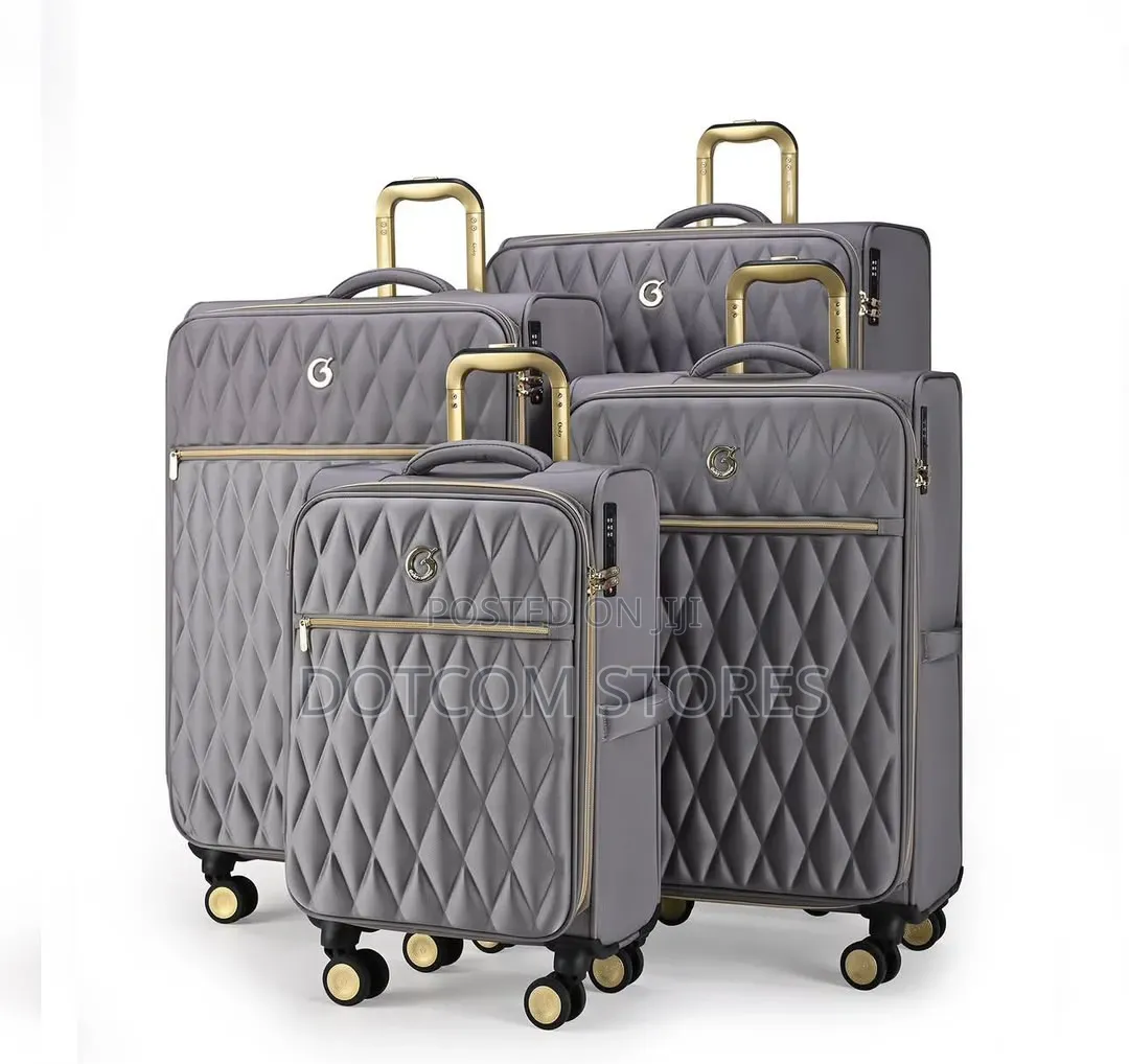 Goby London Crown Victoria 4-Piece Softside Luggage Set