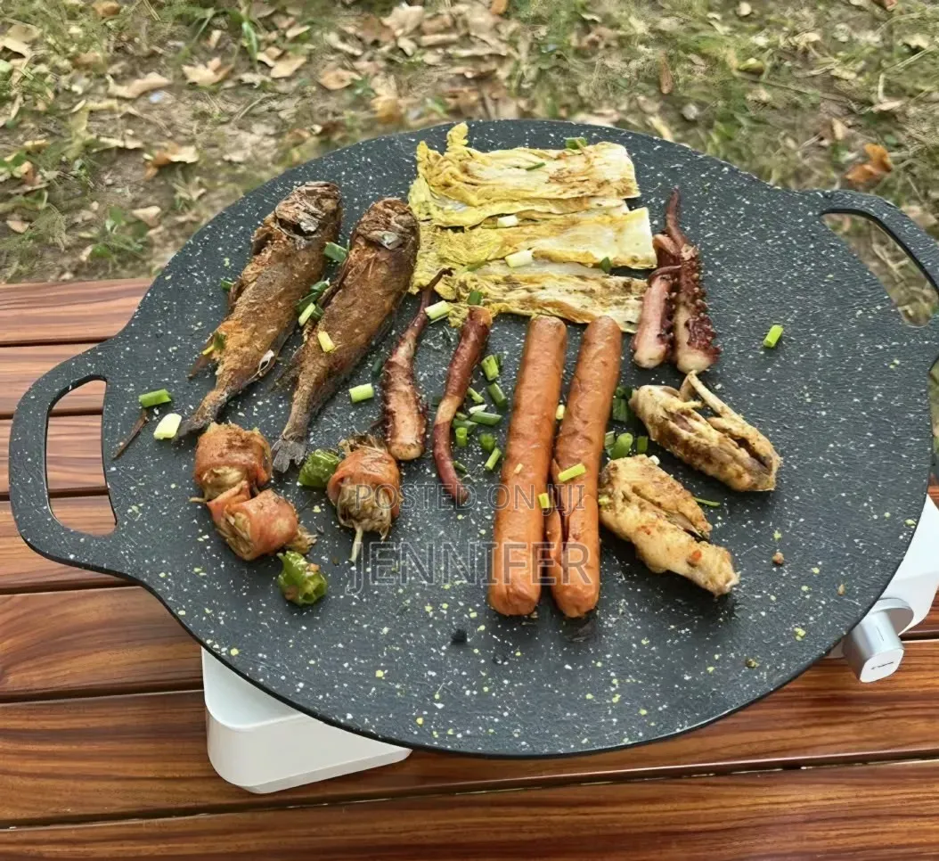 Non-Stick Round BBQ Grill Pan