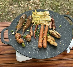 Non-Stick Round BBQ Grill Pan