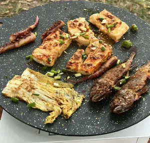 Non-Stick Round BBQ Grill Pan