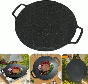 Non-Stick Round BBQ Grill Pan