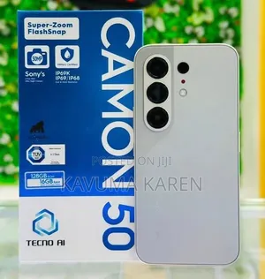 New Tecno Camon 50 256 GB White