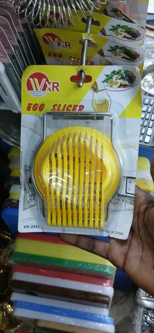 Yellow  Manual Egg Slicer