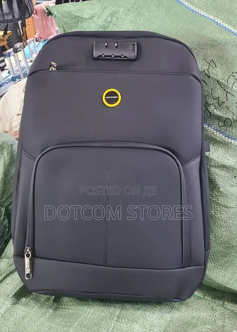 Black Business Laptop Backpack