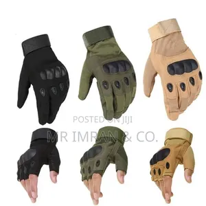 Tan Full-Finger Tactical Glove