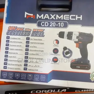 20v Cordless Drill Machine 2 Batteries
