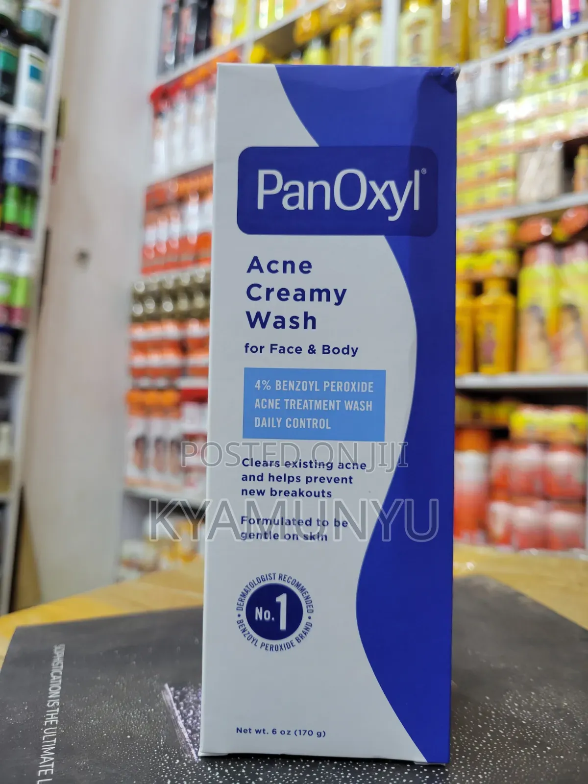 PanOxyl Acne Creamy Wash.