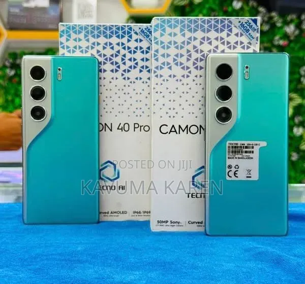 New Tecno Camon 40 Pro 5G 256 GB Blue