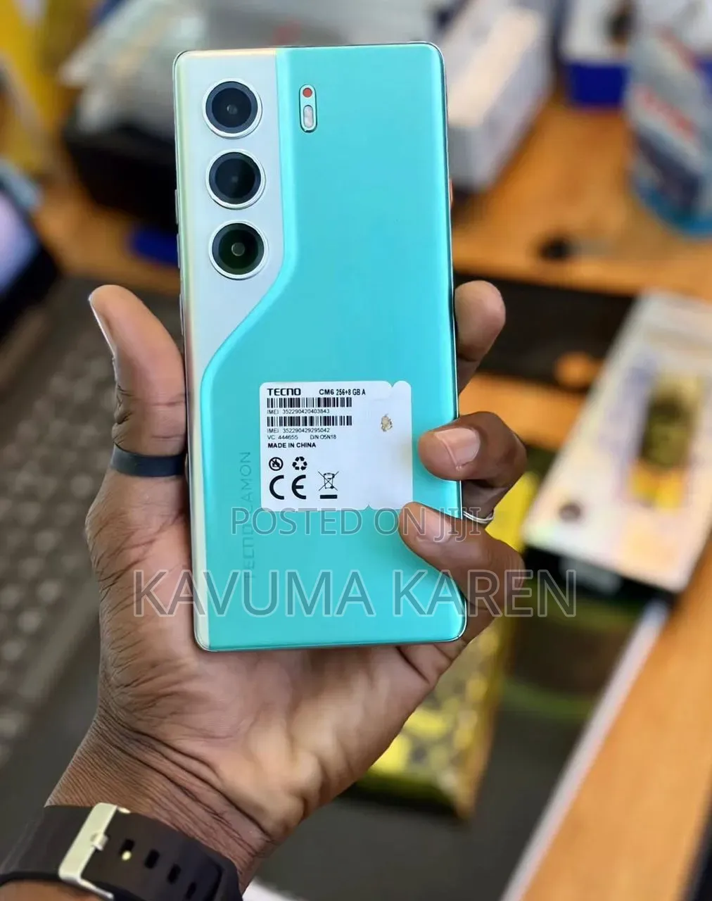 New Tecno Camon 40 Pro 5G 256 GB Blue