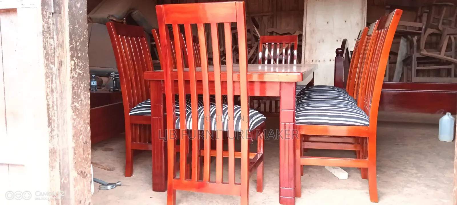 Dinning Table With Eight Chairs