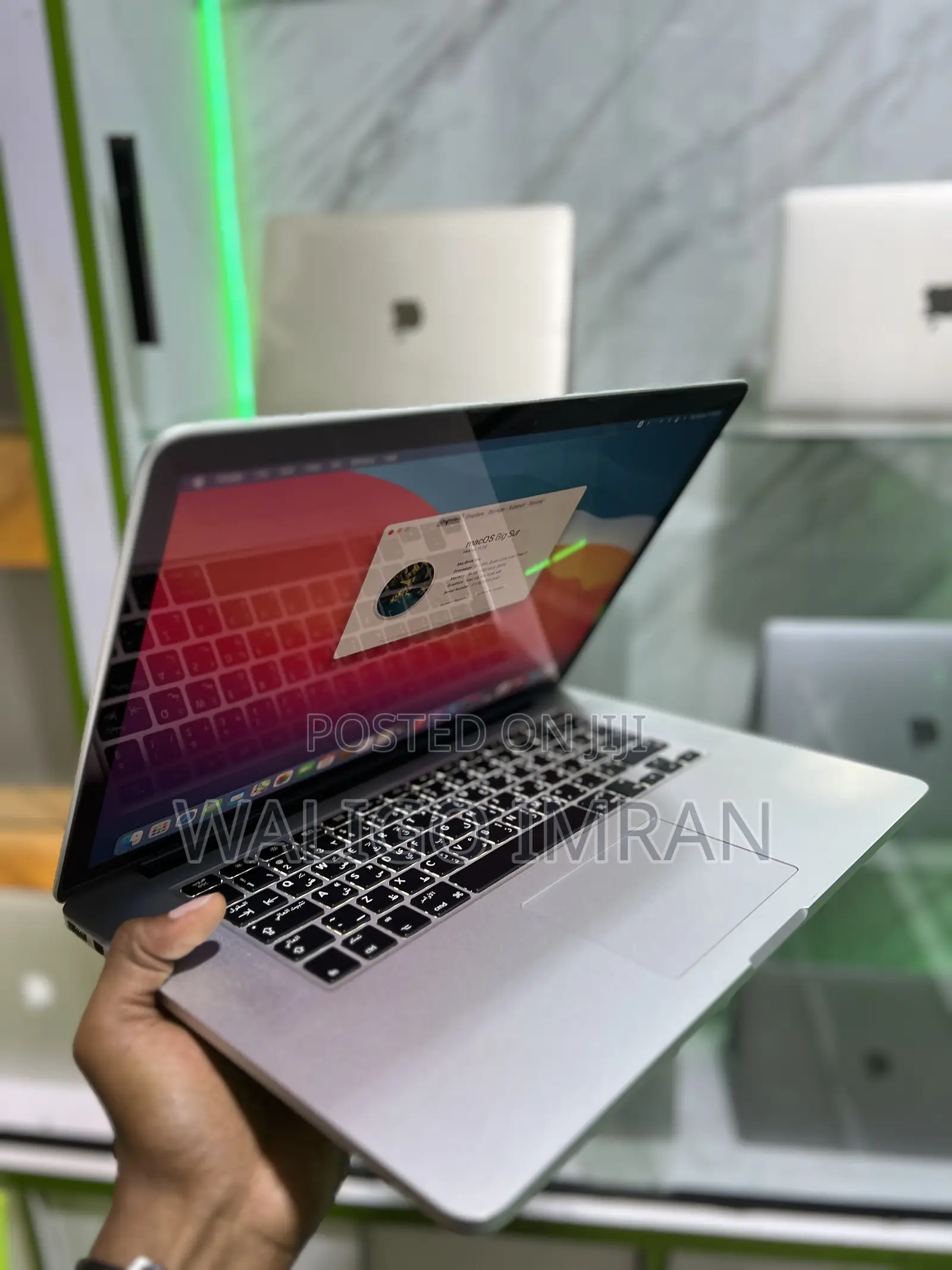 Laptop Apple MacBook Pro 2014 16GB Intel Core i7 SSD 256GB