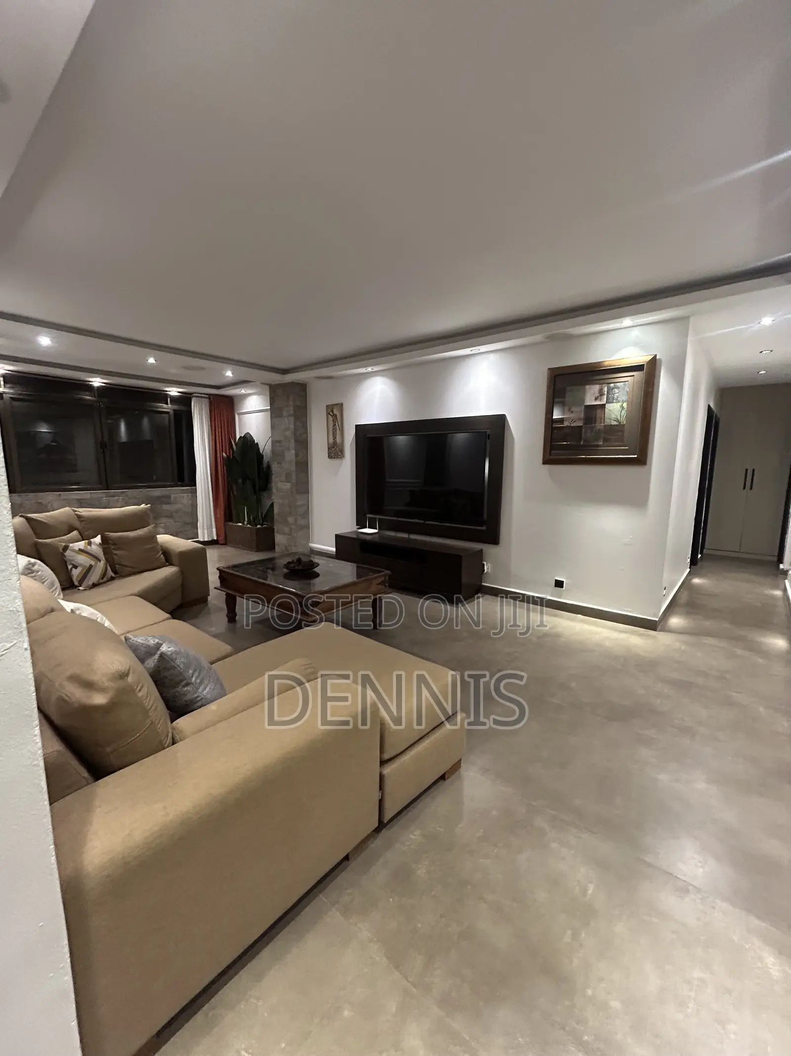 Furnished 3bdrm Apartment in Bugolobi Flats, Central Division for rent